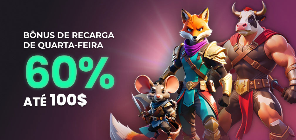 60% up to $100 Wednesday Casino Bonus