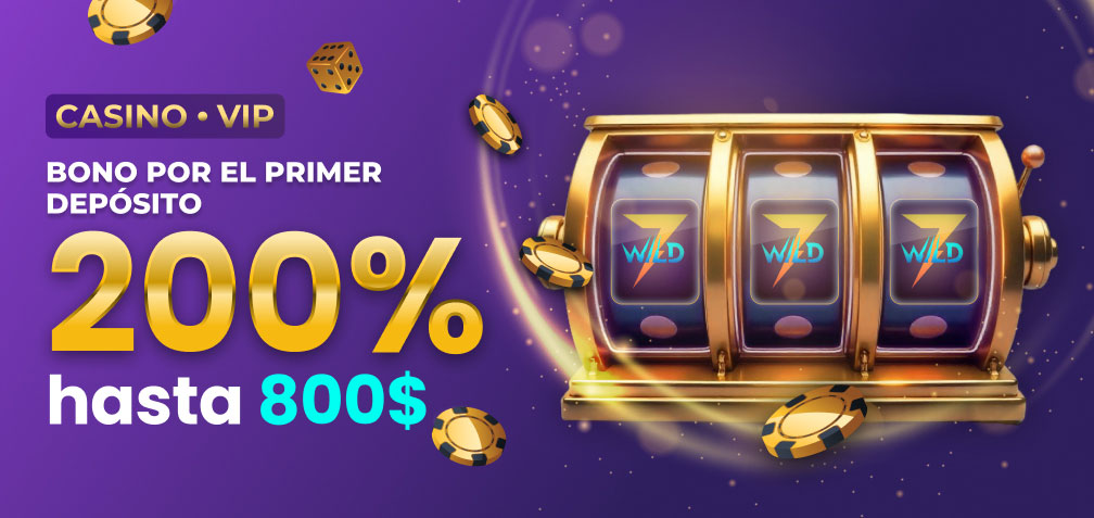 Bono VIP de Primer Depósito de Casino: 200% hasta $800