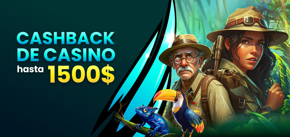 Up to 1500$ Casino Cashback