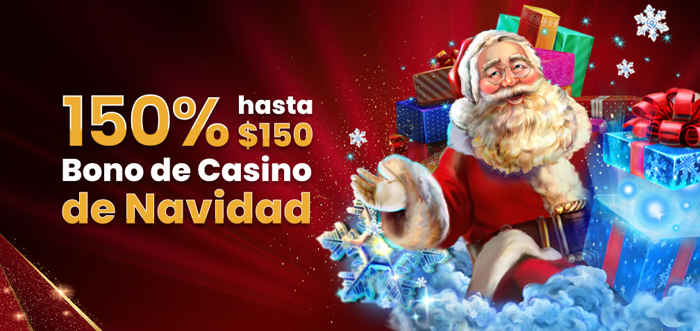 150% up to $150 Christmas Casino Bonus