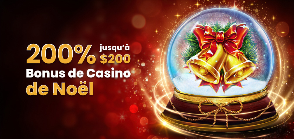 200% up to $200 Christmas Casino Bonus