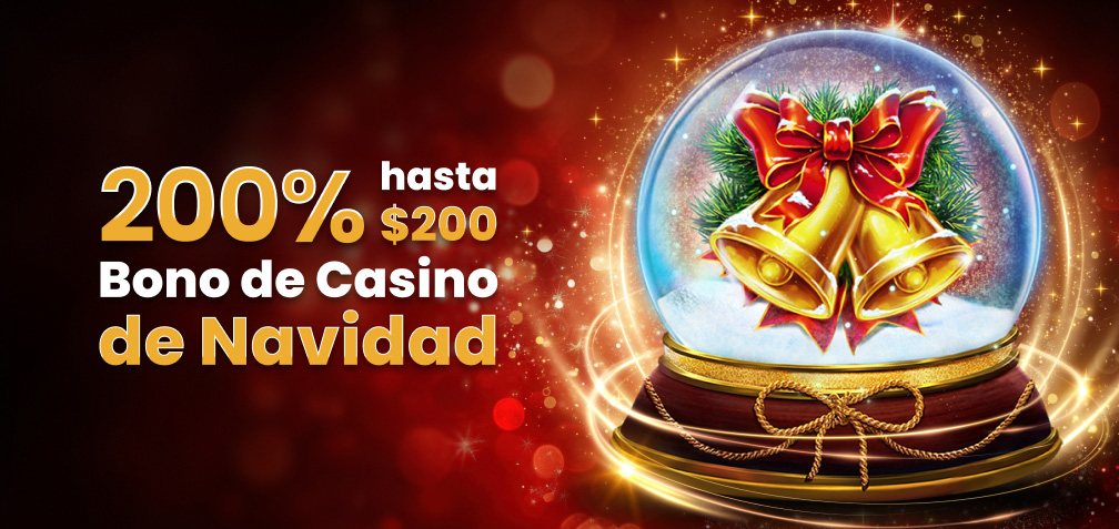 200% up to $200 Christmas Casino Bonus