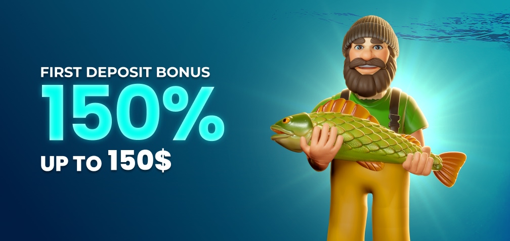 150% up to 150$ First Deposit Bonus