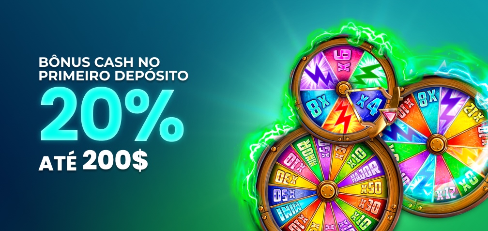 20% up to 200$ First Deposit Cash Bonus