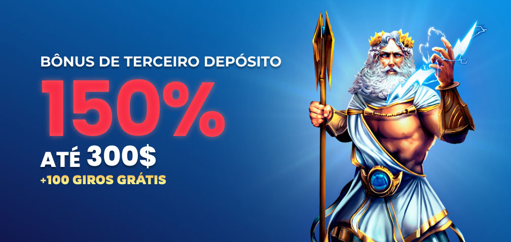 150% up to $300 Third Deposit Casino Bonus + 100 Free Spins