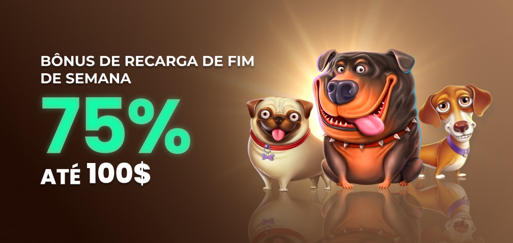 Bônus de Recarga de Sim de Semana de 75% até 100$