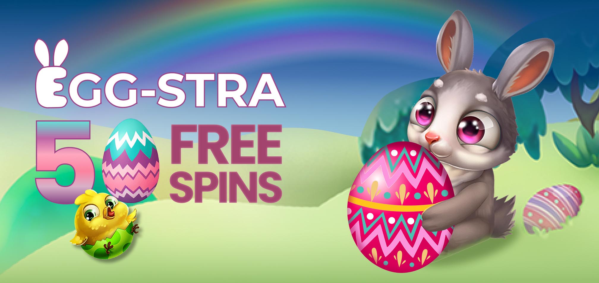 Egg-stra 50 Free Spins