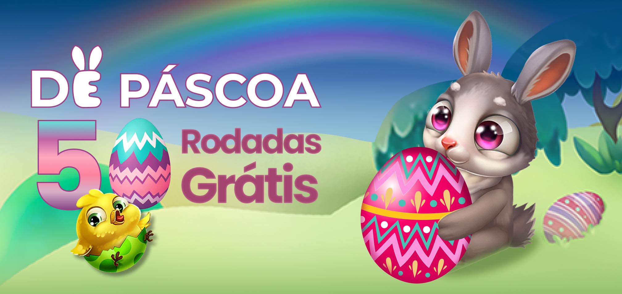 Egg-stra 50 Free Spins